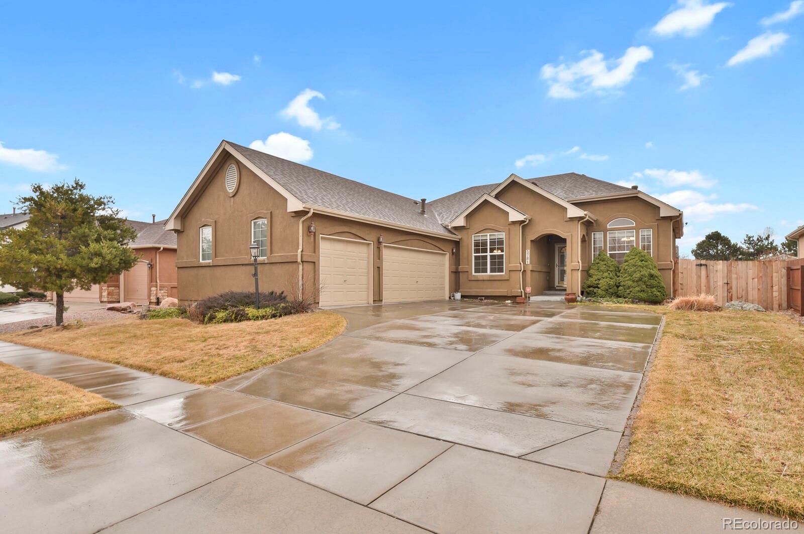Indigo Ranch Colorado Springs Home | MLS #: 80035165781  Whiskey River Drive, Colorado Springs Beds: 4 Baths: 3 Price: $600,000