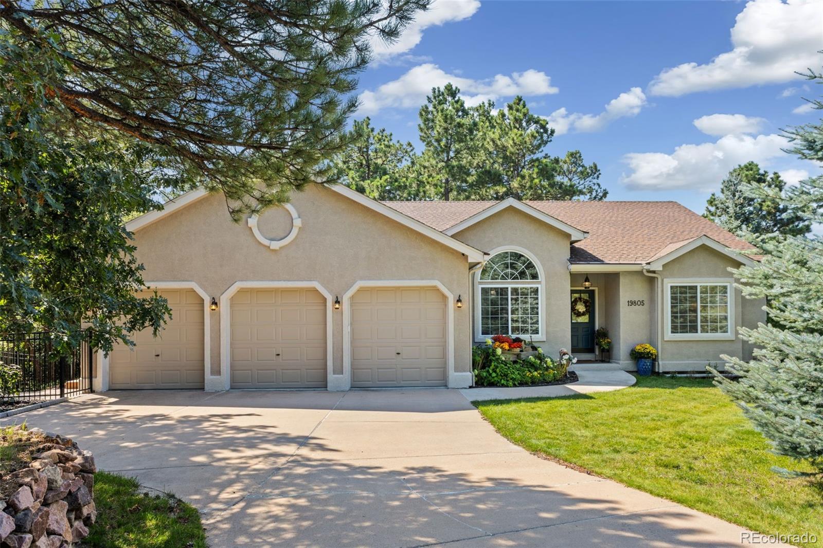  Monument Home | MLS #: 544534919805  Chisholm Trail, Monument Beds: 4 Baths: 3 Price: $875,000