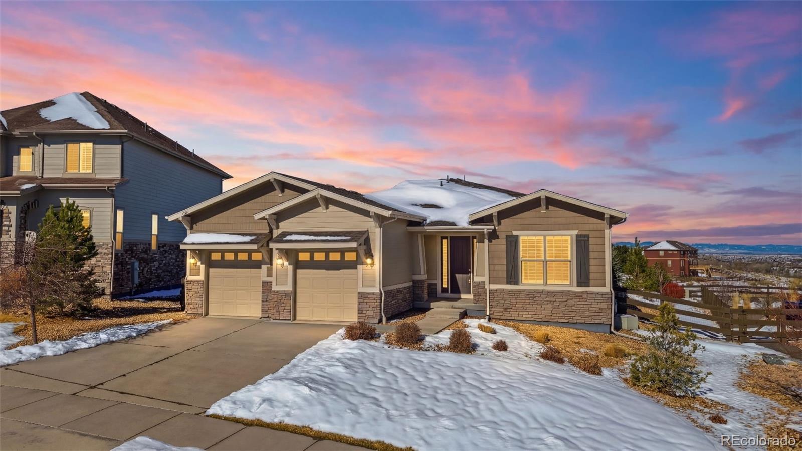 Idyllwilde Parker Home | MLS #: 480328811844  Discovery Circle, Parker Beds: 3 Baths: 3 Price: $925,000