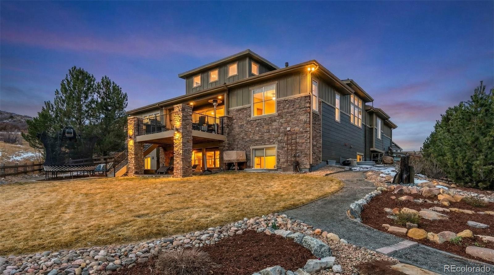 Meadows Castle Rock Home | MLS #: 75303454466  Dusty Pine Trail, Castle Rock Beds: 6 Baths: 5 Price: $1,000,000