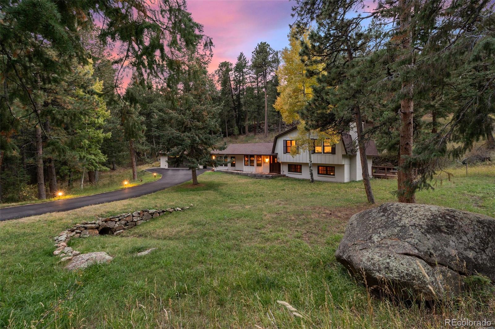 Hiwan Evergreen Home | MLS #: 32066113835  Valley Drive, Evergreen Beds: 4 Baths: 4 Price: $845,000