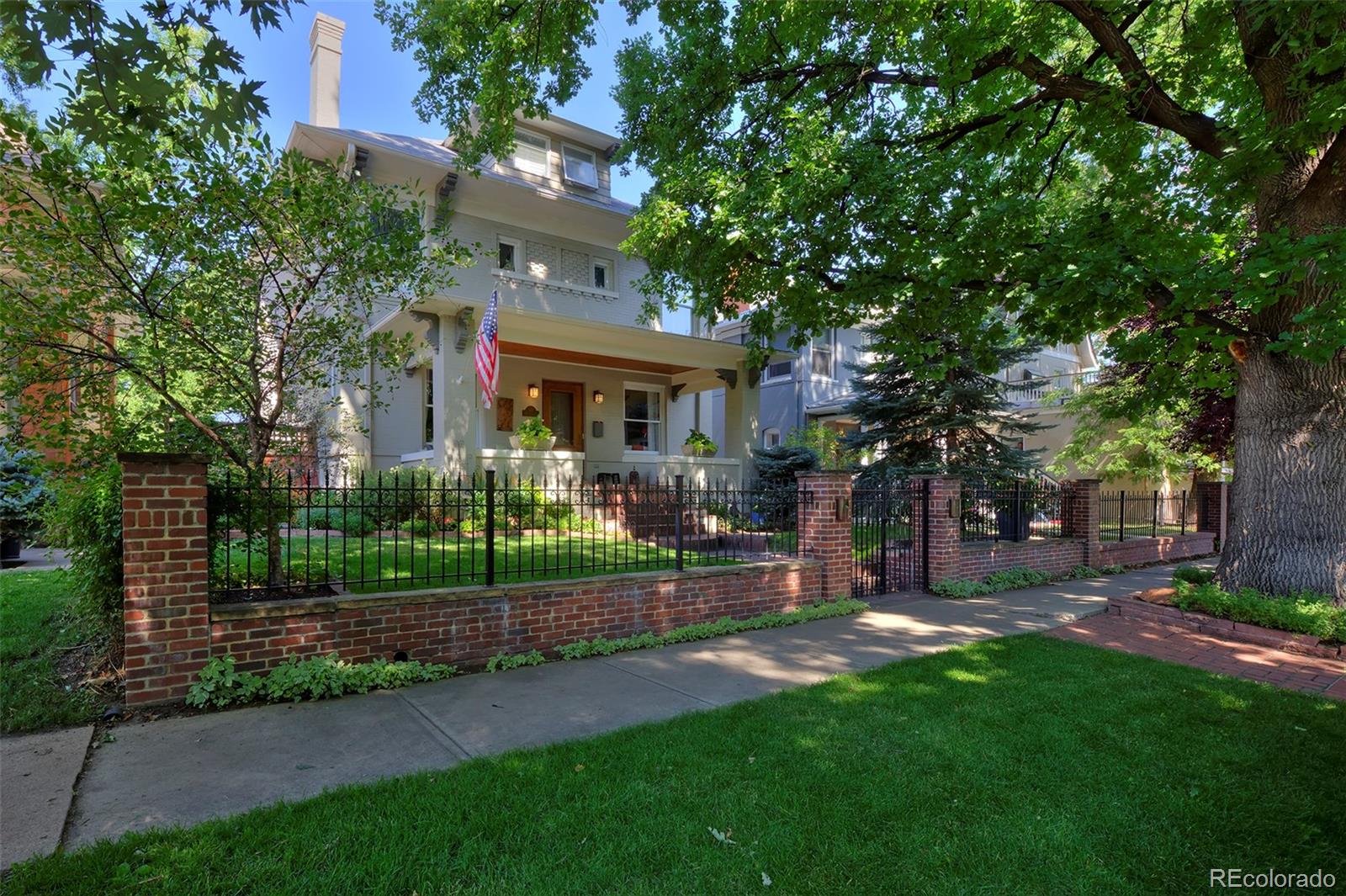 Cheesman Park Denver Home | MLS #: 6053103855  Marion Street, Denver Beds: 5 Baths: 4 Price: $1,700,000
