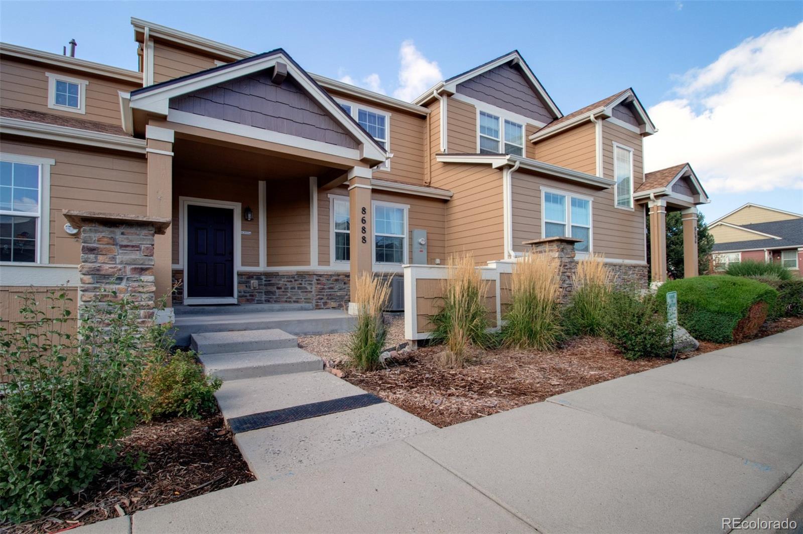 Wolf Ranch Colorado Springs Condo / Townhome | MLS #: 60438878688  Eckberg Heights , Colorado Springs Beds: 3 Baths: 3 Price: $340,000