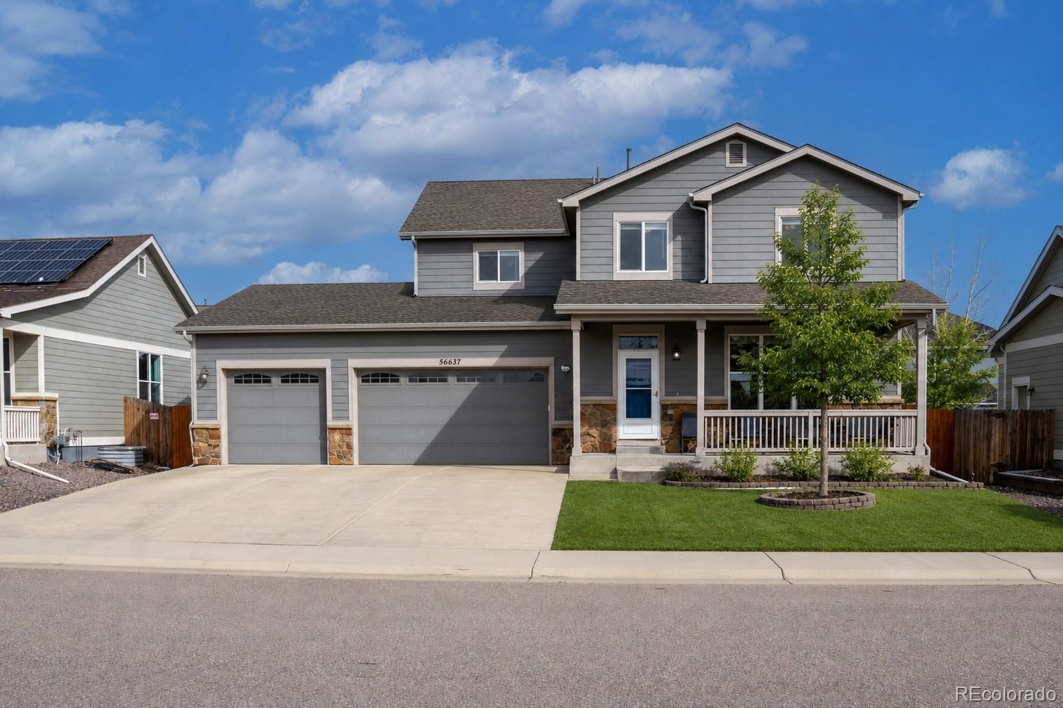  Strasburg Home | MLS #: 938650056637 E 23rd Avenue, Strasburg Beds: 4 Baths: 3 Price: $520,000