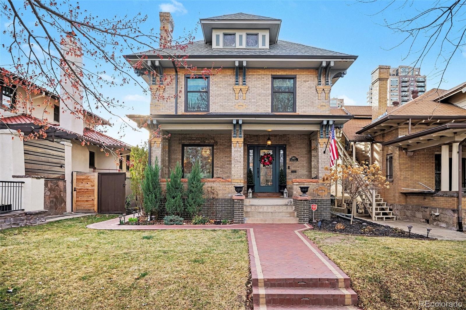 City Park Denver Home | MLS #: 25032651611  Steele Street, Denver Beds: 4 Baths: 4 Price: $1,349,000