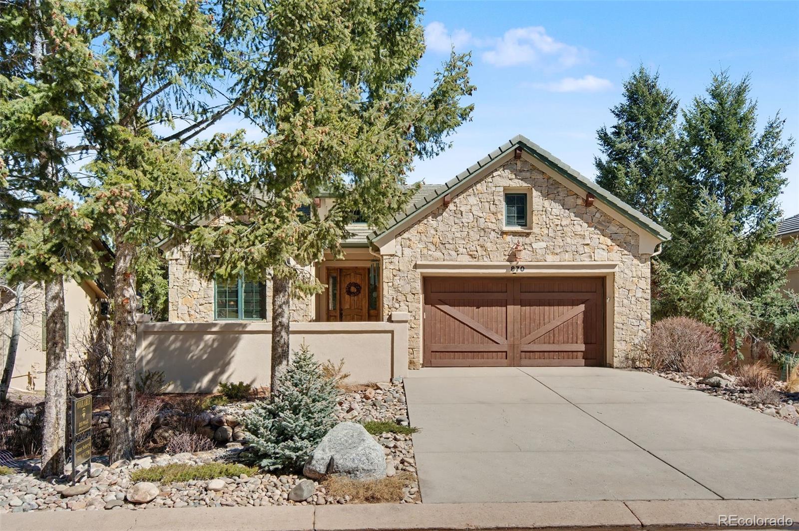 Willowstone Chalets At Southpark Colorado Springs Home | MLS #: 4788070870  Mont Blanc View, Colorado Springs Beds: 4 Baths: 3 Price: $1,175,000