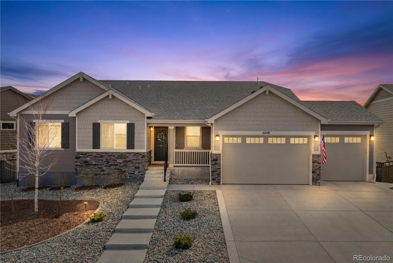 Villages At Castle Rock Castle Rock Home | MLS #: 37542746608  Leilani Drive, Castle Rock Beds: 4 Baths: 3 Price: $1,000,000
