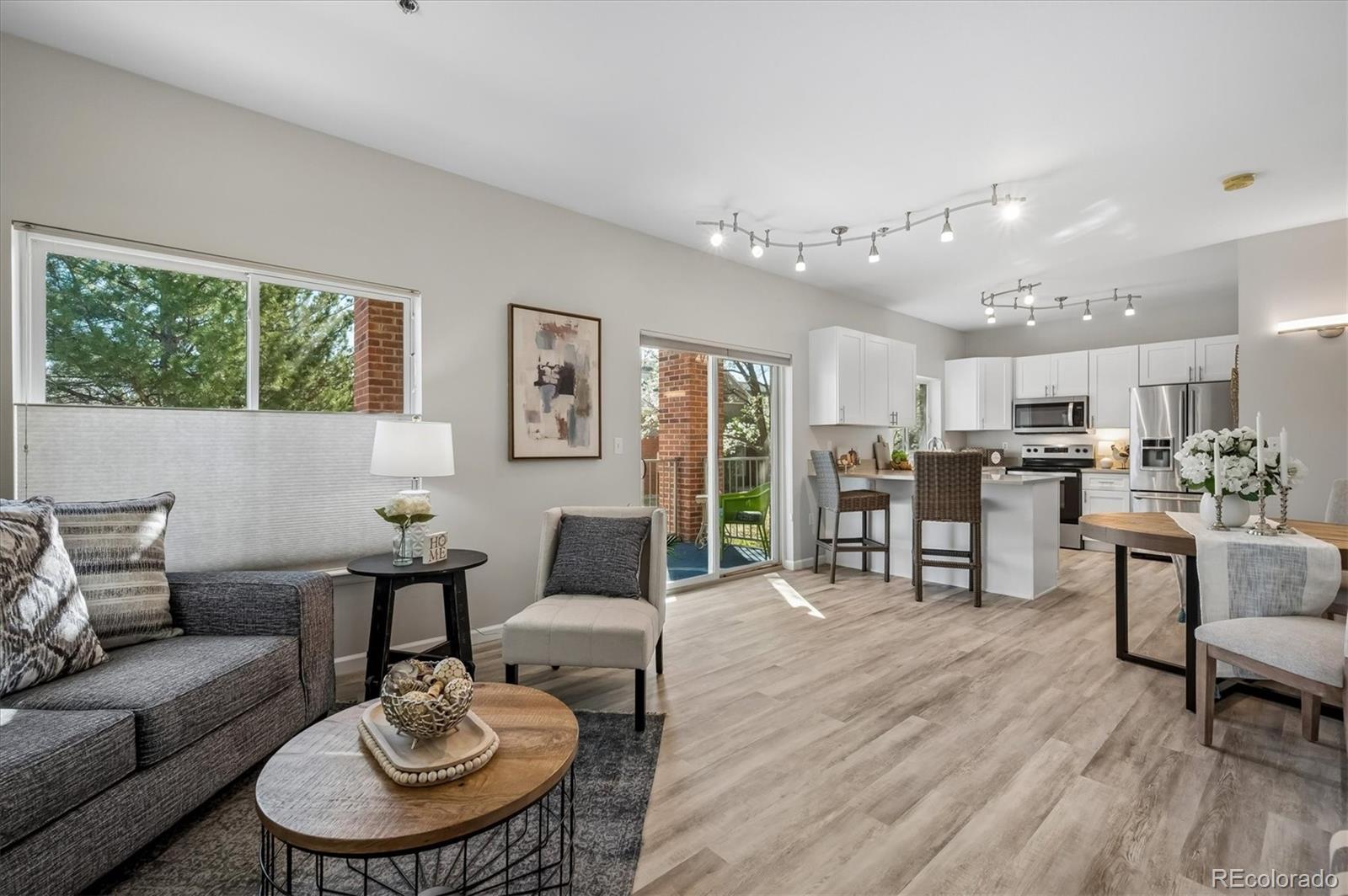 Riverwalk Littleton Condo / Townhome | MLS #: 54042742895 W Riverwalk Circle 101, Littleton Beds: 2 Baths: 2 Price: $435,000