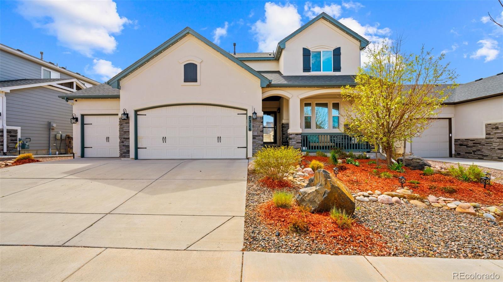 Banning Lewis Ranch Colorado Springs Home | MLS #: 45611717316  Rim Bluff Lane, Colorado Springs Beds: 5 Baths: 4 Price: $575,000