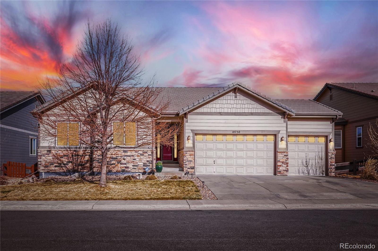 Meridian Village Parker Home | MLS #: 385681410750  Hillrose Street, Parker Beds: 4 Baths: 3 Price: $870,000