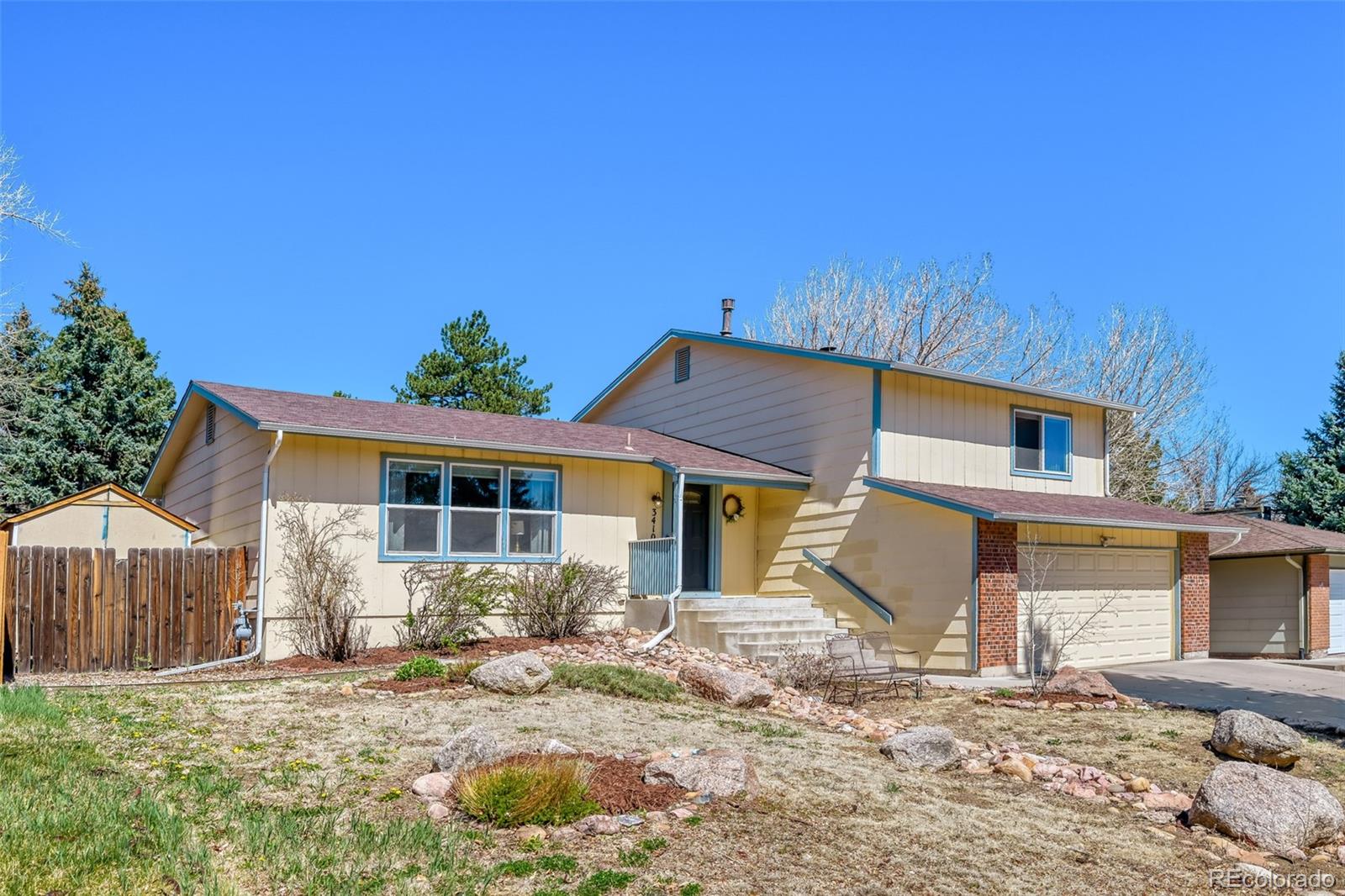 M J Brock Colorado Springs Home | MLS #: 29327803410  Oak Creek Drive, Colorado Springs Beds: 5 Baths: 3 Price: $499,500