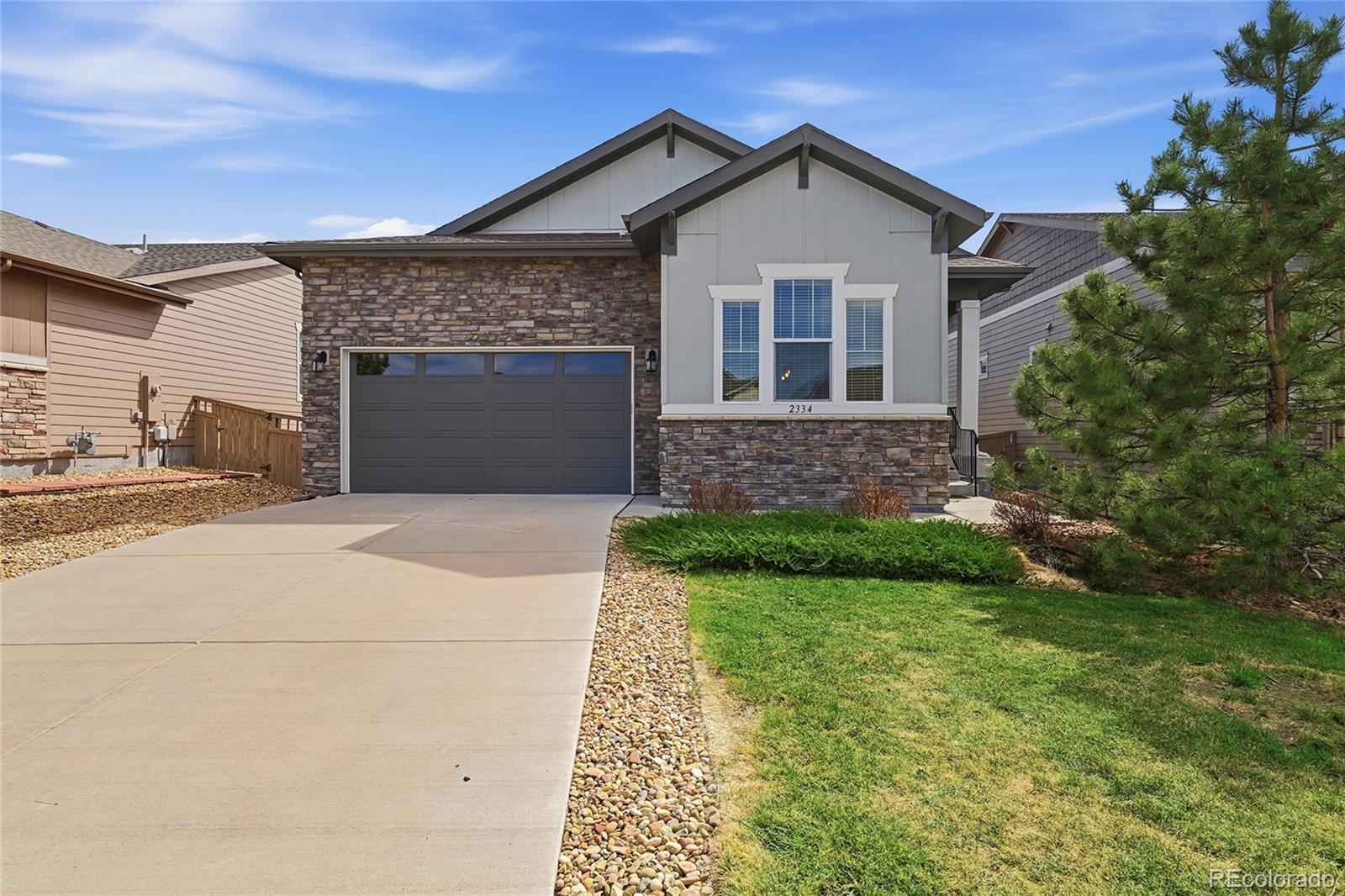 The Meadows Castle Rock Home | MLS #: 59391952334  Lassen Lane, Castle Rock Beds: 3 Baths: 3 Price: $699,000
