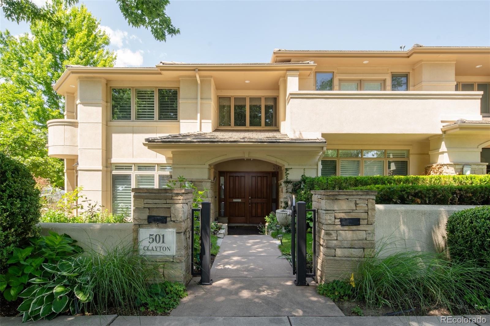 Cherry Creek Denver Condo / Townhome | MLS #: 3594053501  Clayton Street , Denver Beds: 3 Baths: 4 Price: $2,150,000