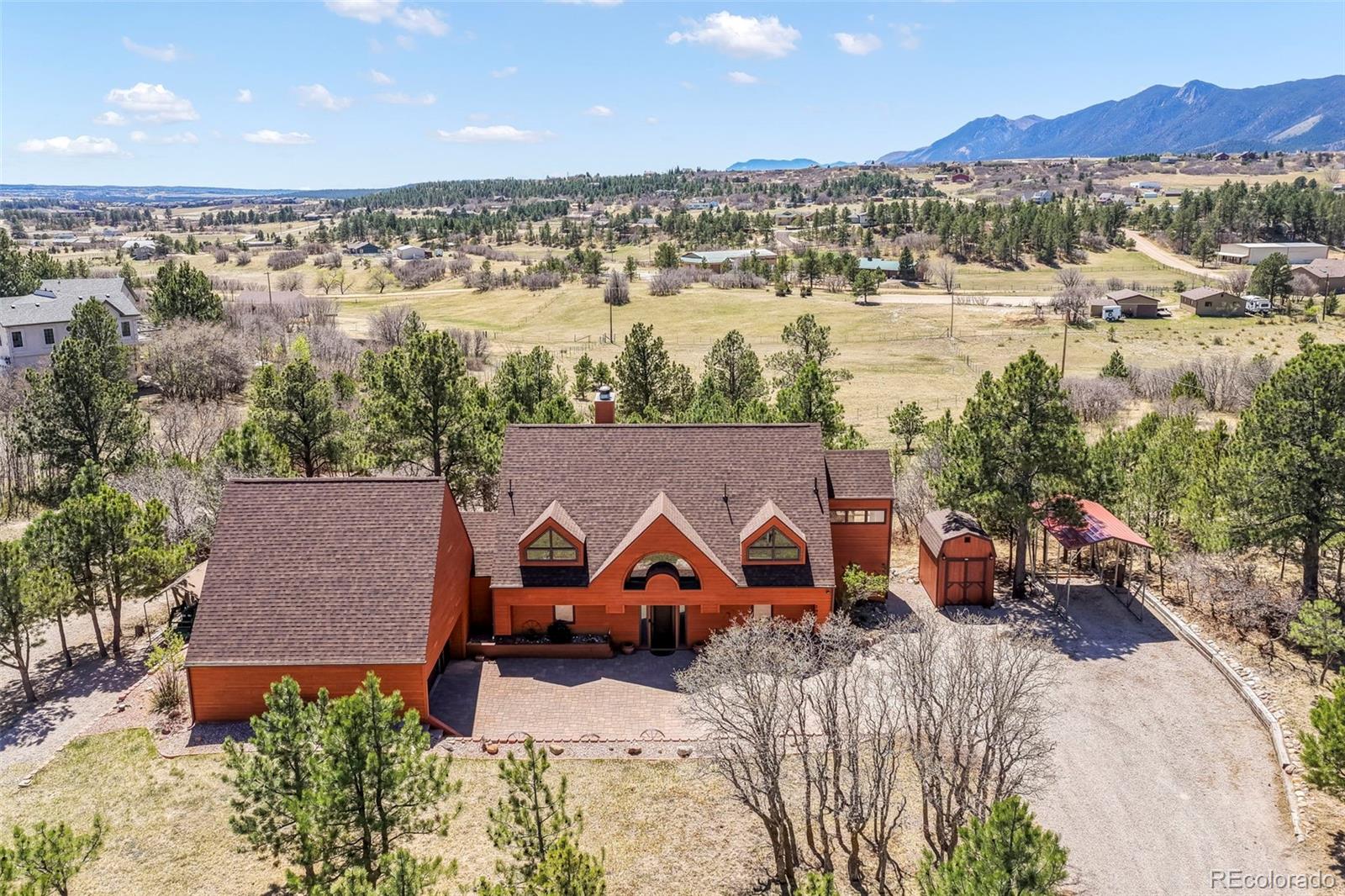  Monument Home | MLS #: 80054352985  Mount Herman Road, Monument Beds: 4 Baths: 3 Price: $1,037,500