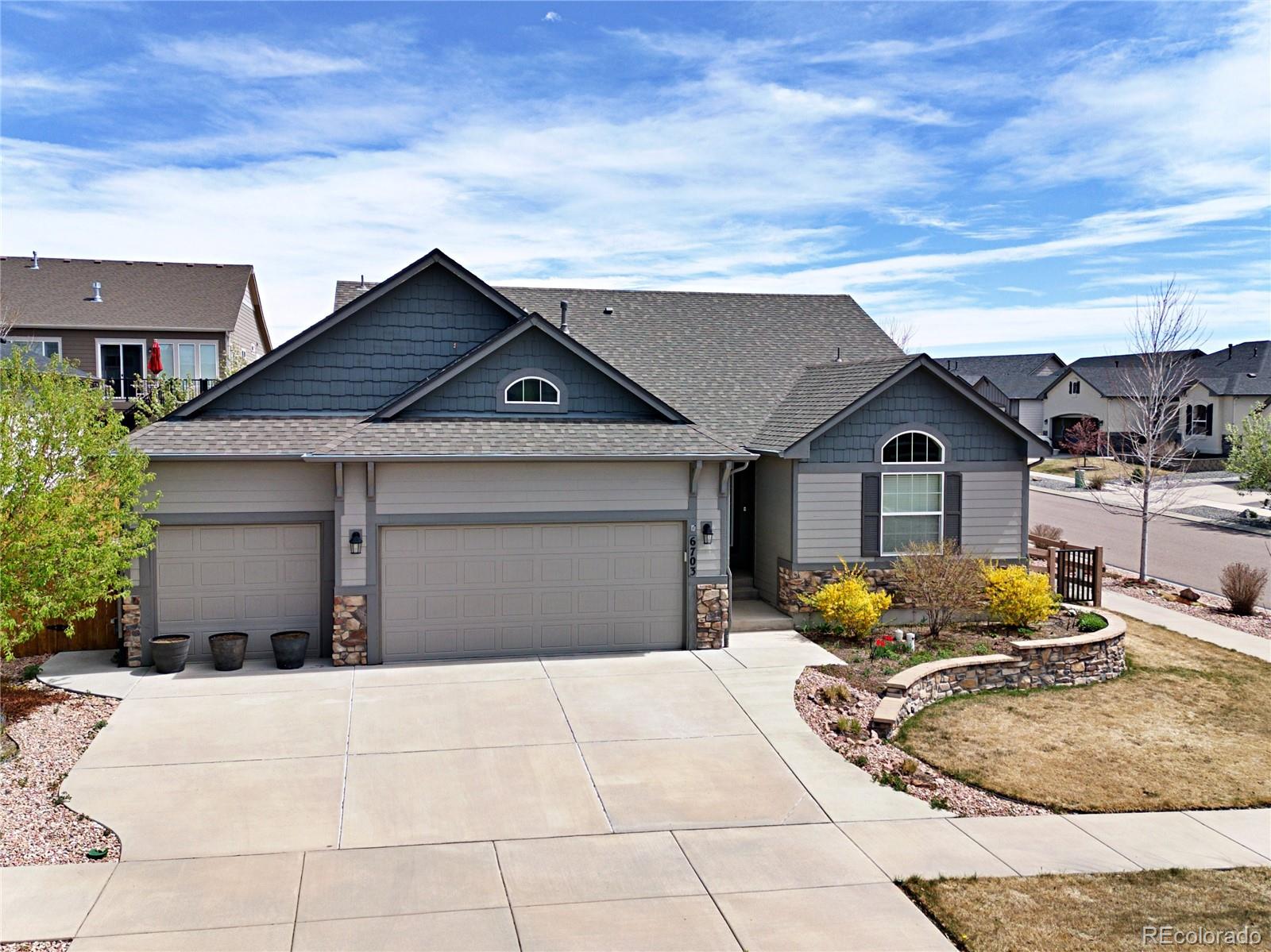 Indigo Ranch Colorado Springs Home | MLS #: 28054766703  Dancing Wind Drive, Colorado Springs Beds: 5 Baths: 3 Price: $625,000