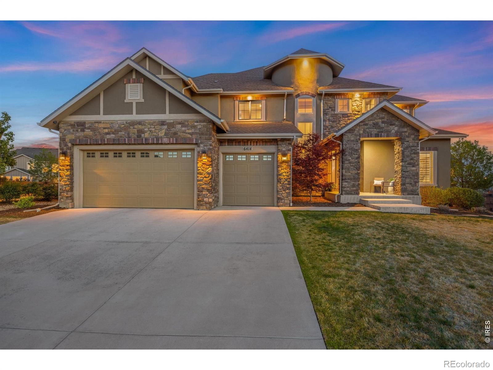 6414 wind break court, fort collins sold home. Closed on 2026-06-12 for $1,675,000.