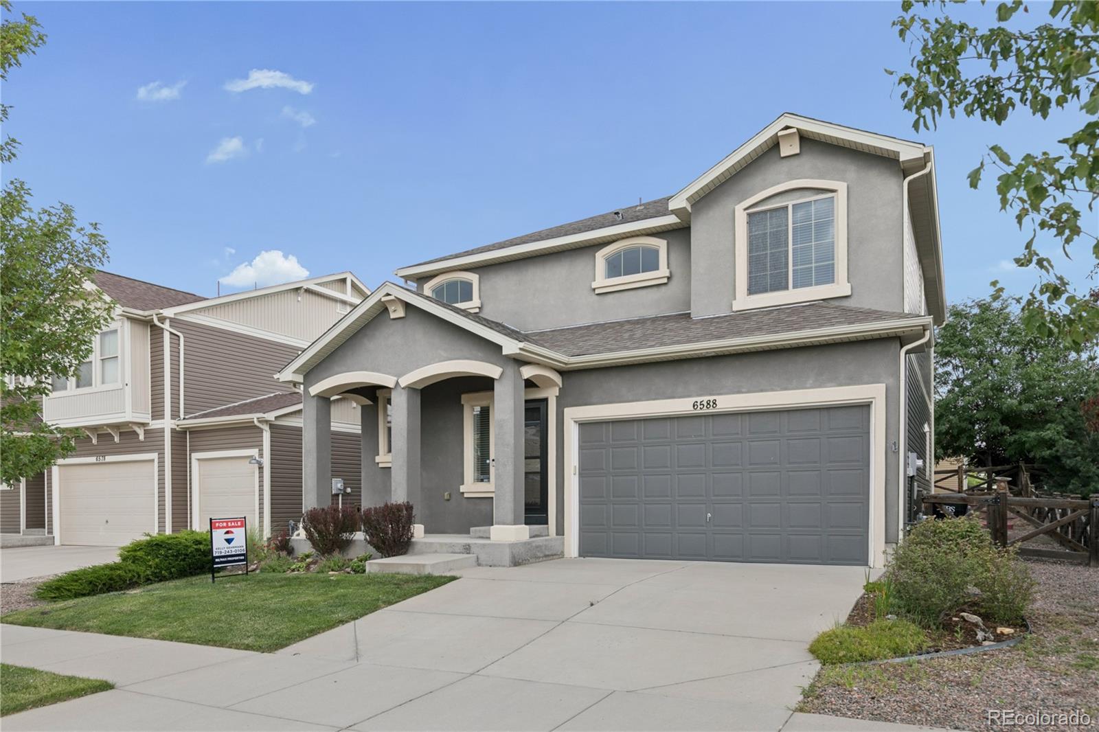 Banning Lewis Ranch Colorado Springs Home | MLS #: 61590816588  Cottonwood Tree Drive, Colorado Springs Beds: 3 Baths: 3 Price: $445,000