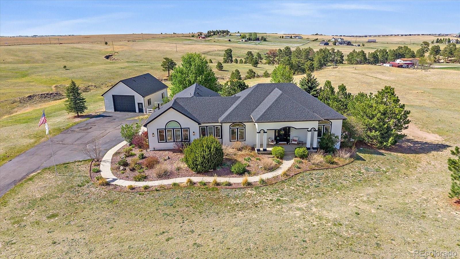Deer Creek Ranch Estates Parker Home | MLS #: 70232183595  Zane Gray Loop, Parker Beds: 5 Baths: 3 Price: $1,250,000