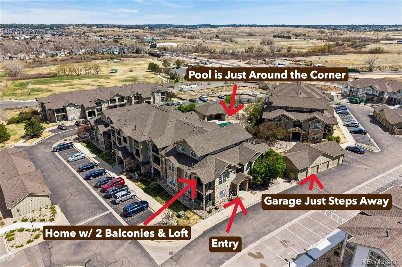  Parker Condo / Townhome | MLS #: 958178218657  Stroh Road 4207, Parker Beds: 2 Baths: 3 Price: $320,000