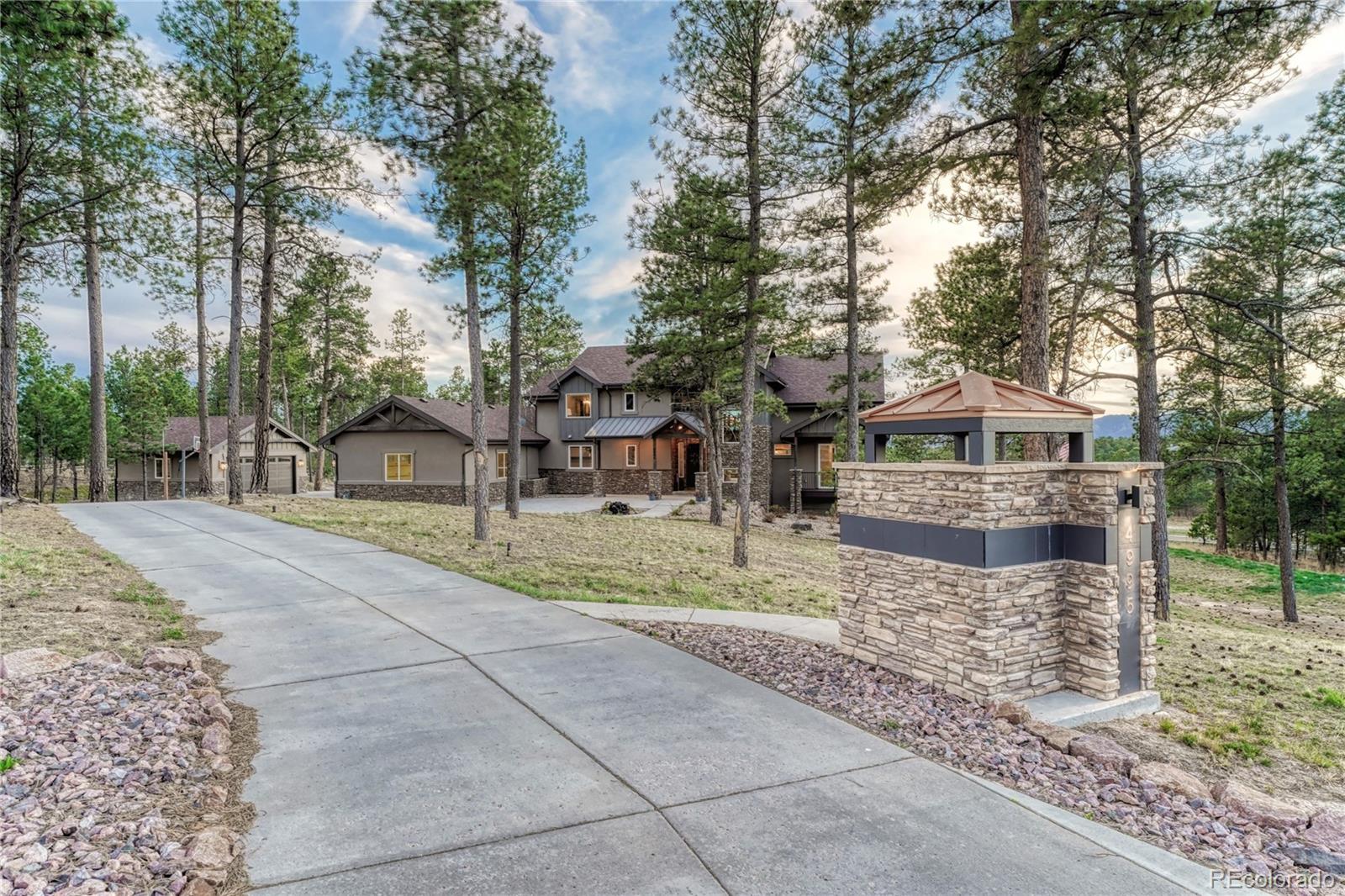 Flying Horse Colorado Springs Home | MLS #: 42689494995  Old Stage Coach Road, Colorado Springs Beds: 5 Baths: 5 Price: $2,450,000
