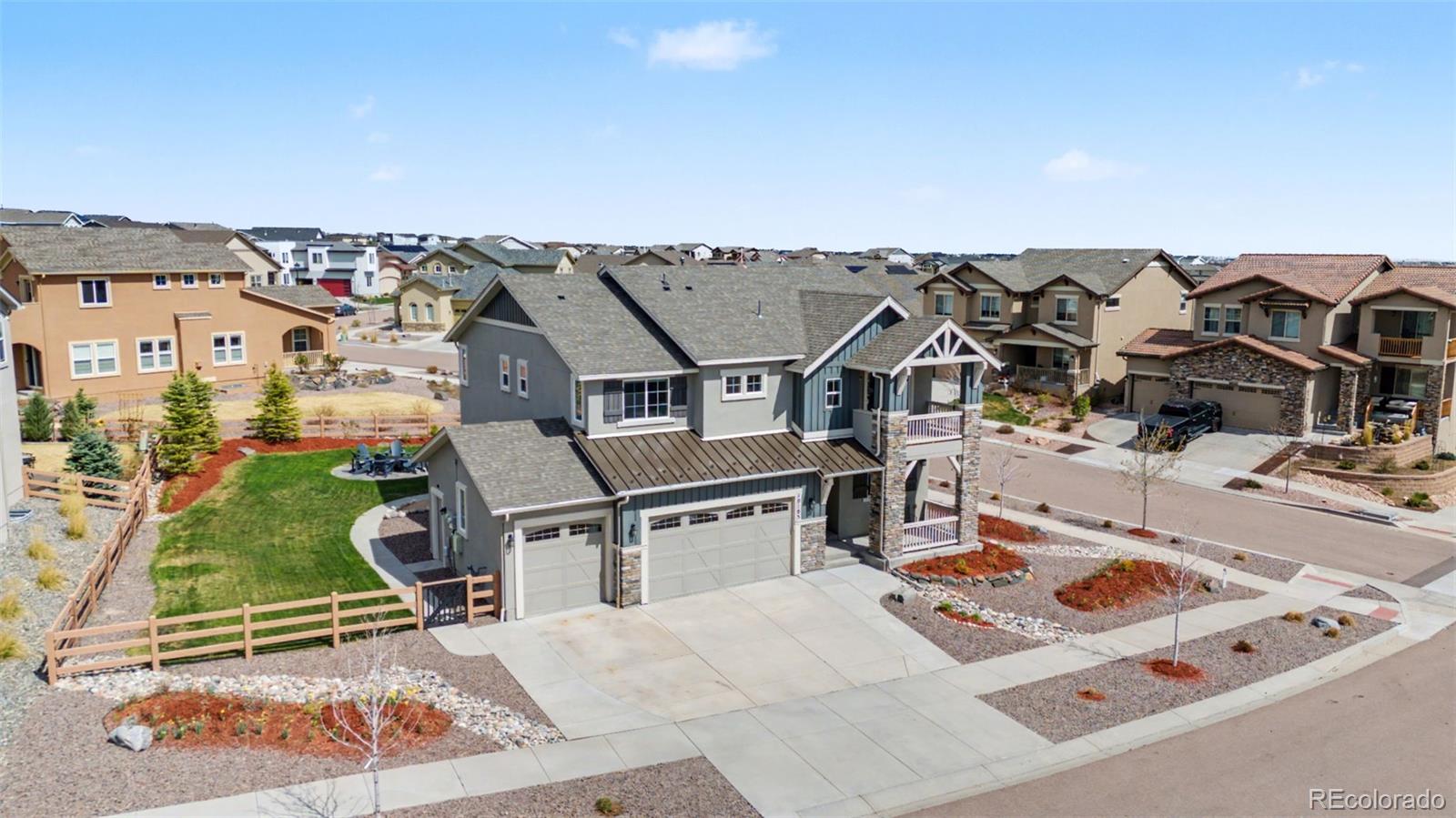 Wolf Ranch Colorado Springs Home | MLS #: 542776410105  Thrive Lane, Colorado Springs Beds: 5 Baths: 4 Price: $750,000