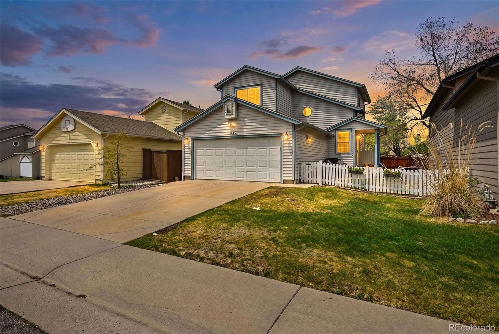  Highlands Ranch Home | MLS #: 5859921562  Arden Circle, Highlands Ranch Beds: 4 Baths: 3 Price: $529,000