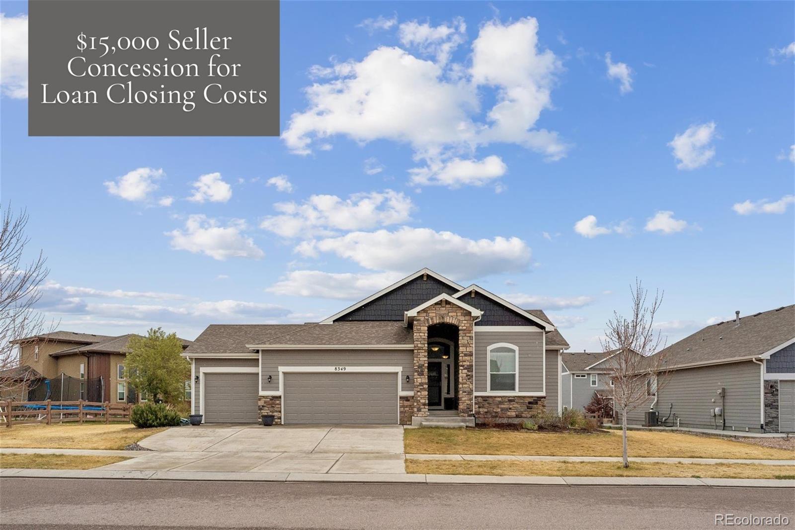 Wolf Ranch Colorado Springs Home | MLS #: 85104818349  Misty Moon Drive, Colorado Springs Beds: 5 Baths: 3 Price: $649,000
