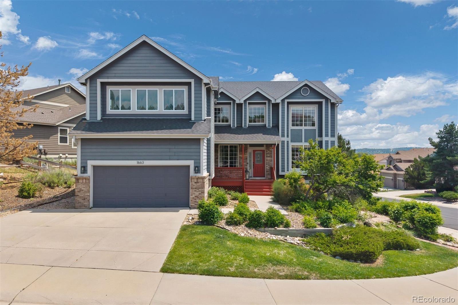 Red Hawk Castle Rock Home | MLS #: 21065941663  Rose Petal Lane, Castle Rock Beds: 5 Baths: 4 Price: $699,000