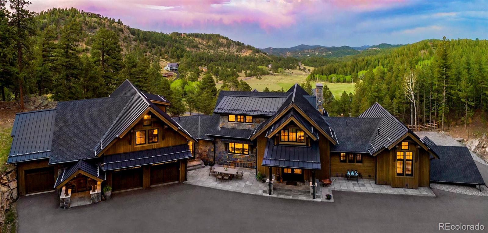  Evergreen Home | MLS #: 2205201534 W Meadow Road, Evergreen Beds: 6 Baths: 10 Price: $4,650,000
