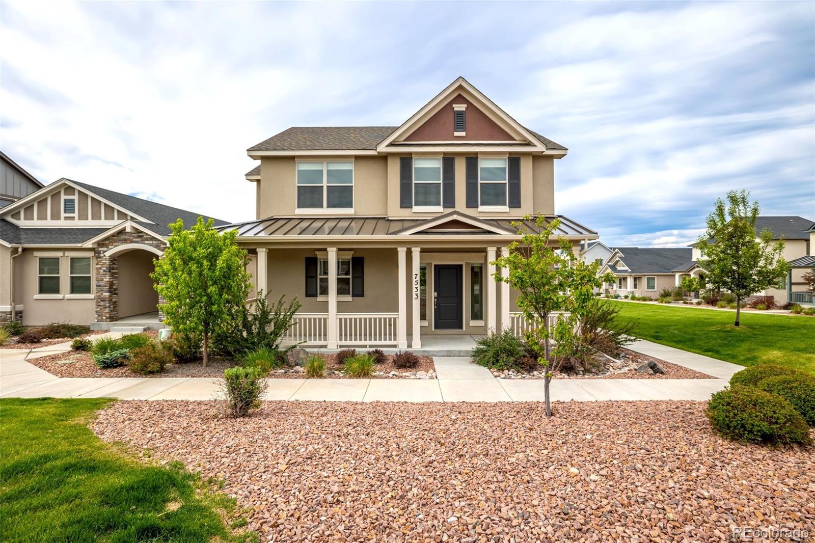 Indigo Ranch Colorado Springs Home | MLS #: 34764807533  Bandana Way, Colorado Springs Beds: 3 Baths: 3 Price: $460,000