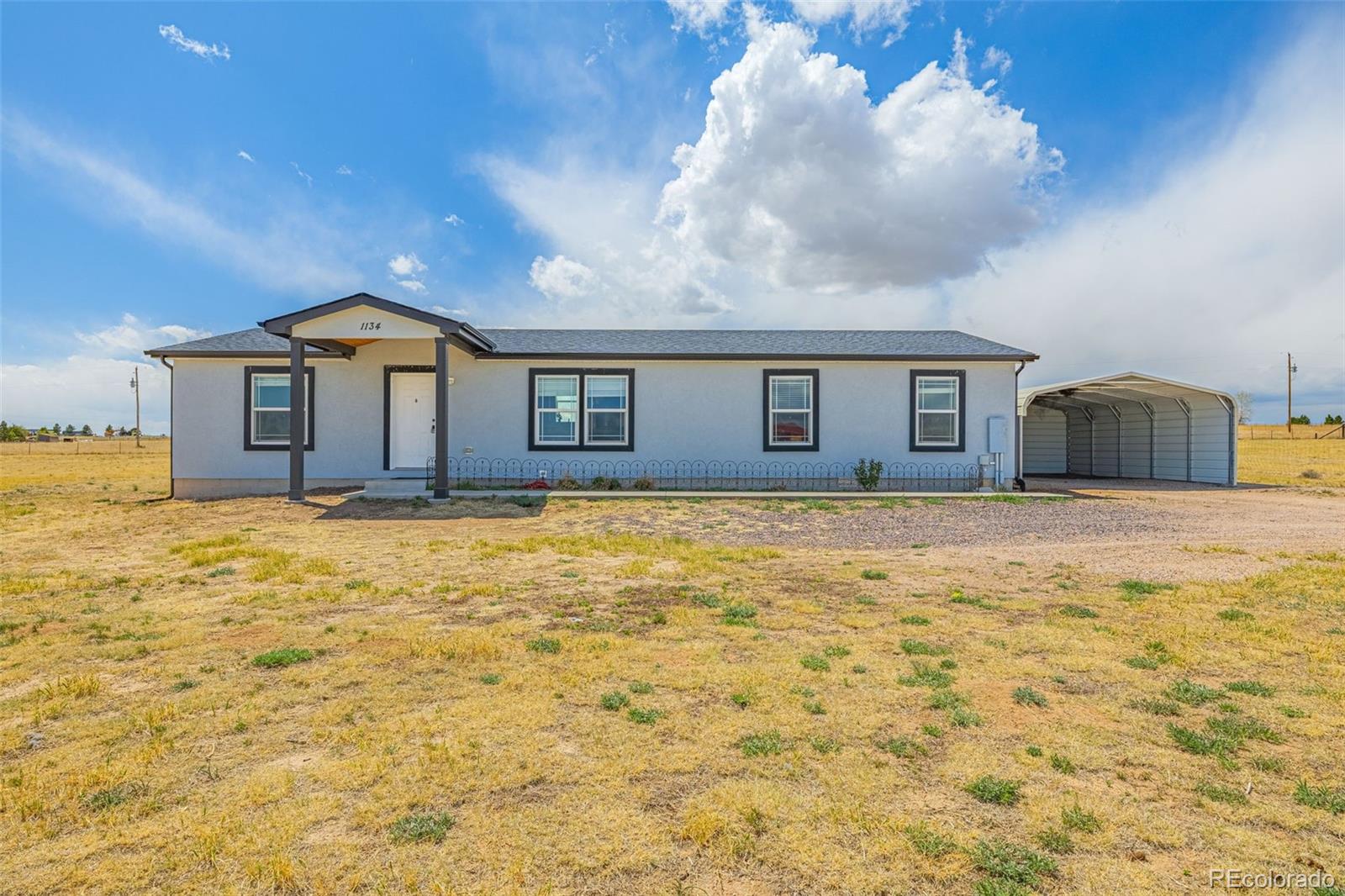 1134  buffalo run road, Calhan sold home. Closed on 2026-08-31 for $425,000.
