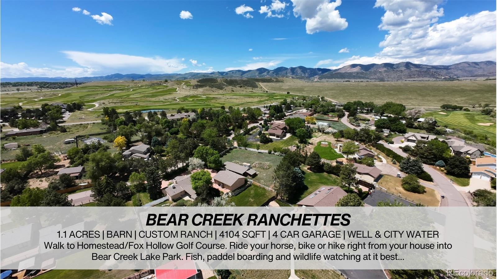 Bear Creek Lakewood Home | MLS #: 630890111480 W Bear Creek Drive, Lakewood Beds: 3 Baths: 3 Price: $1,399,000