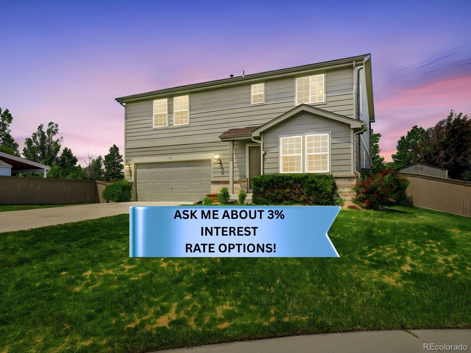 Castlewood Ranch Castle Rock Home | MLS #: 9343065935  Crenshaw Street, Castle Rock Beds: 4 Baths: 3 Price: $650,000