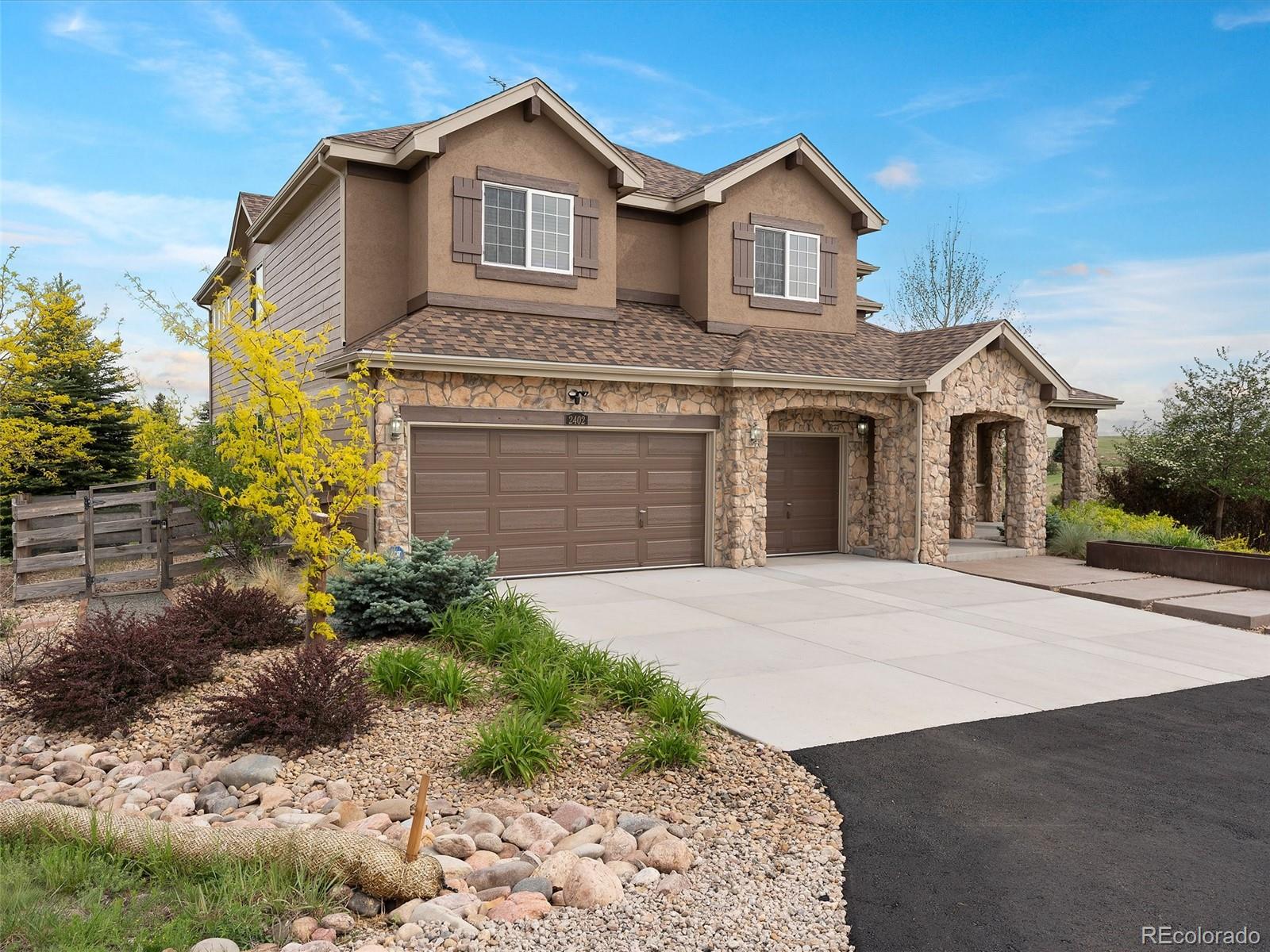  Parker Home | MLS #: 52385632402  Elkhorn Ranch Street, Parker Beds: 4 Baths: 4 Price: $1,199,999