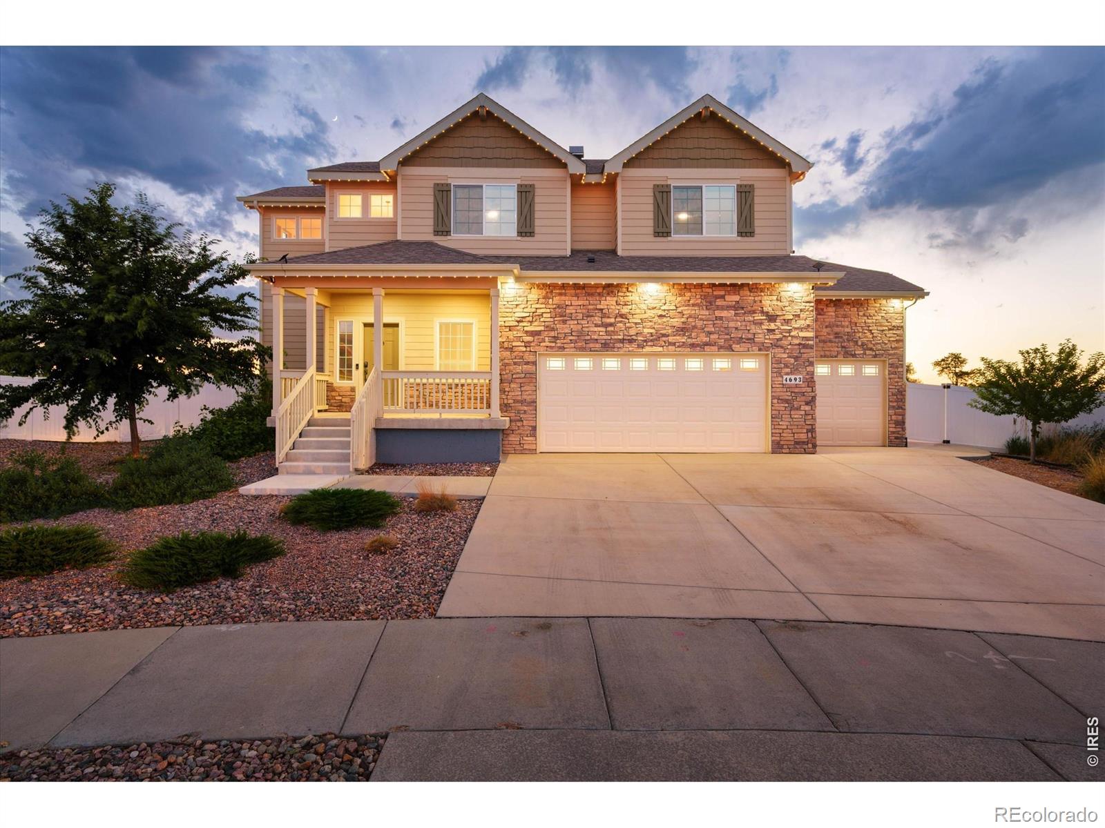  Johnstown Home | MLS #: 45678910616664693  Mountain Sky Court, Johnstown Beds: 4 Baths: 3 Price: $549,000
