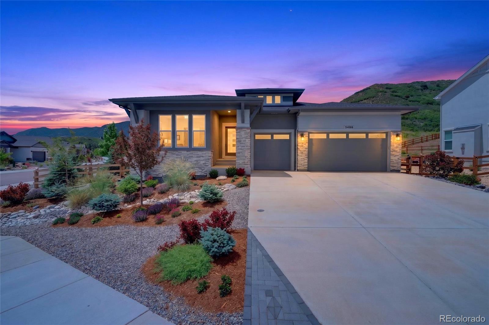  Monument Home | MLS #: 53058905486  Mesa Top Drive, Monument Beds: 4 Baths: 3 Price: $999,900