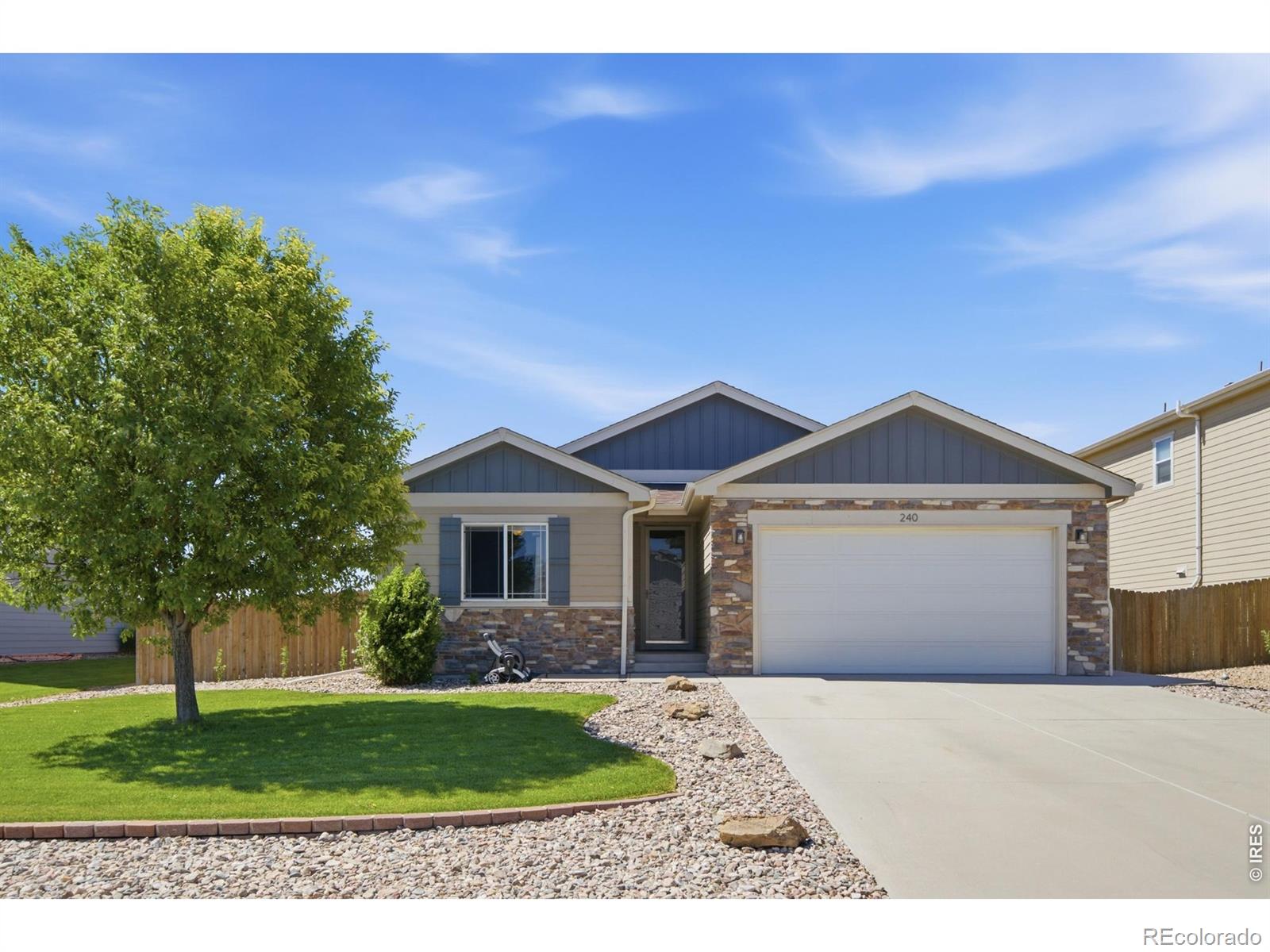 240  bluegrass street, Eaton sold home. Closed on 2026-07-22 for $525,000.
