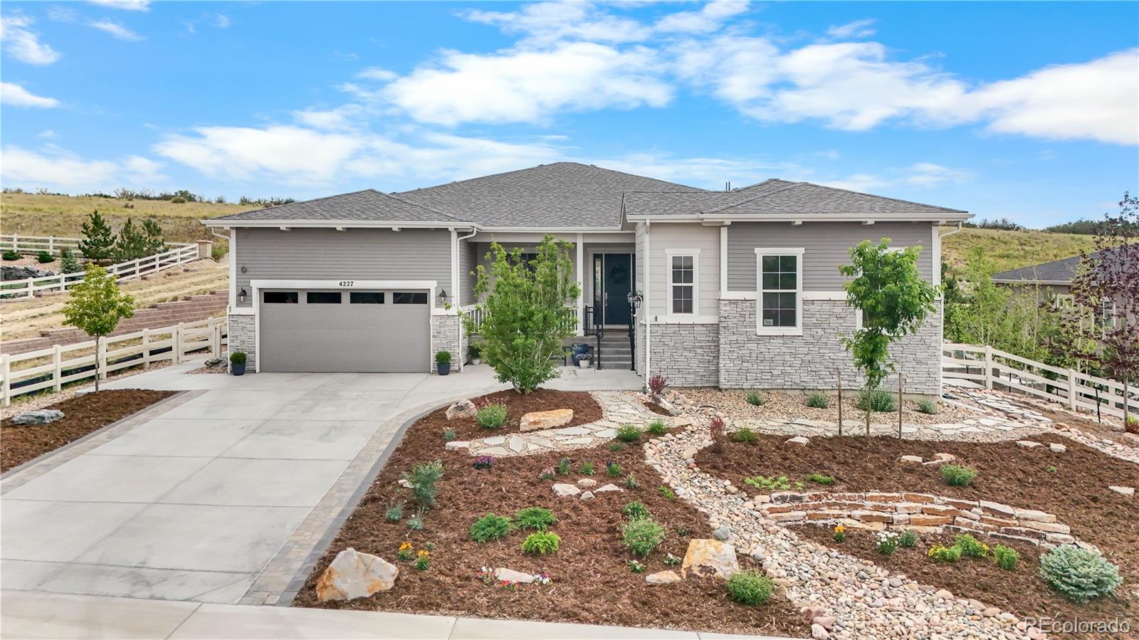 Crystal Valley Castle Rock Home | MLS #: 96993664227  Hickory Oaks Street, Castle Rock Beds: 5 Baths: 4 Price: $1,250,000