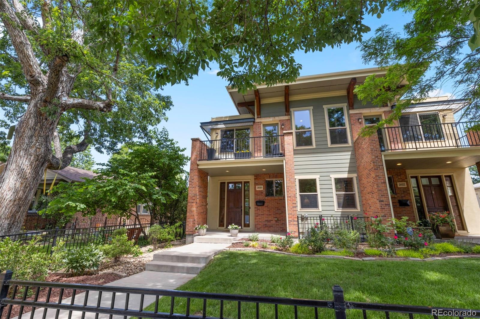 2020 s washington street, Denver sold home. Closed on 2026-08-21 for $1,100,000.
