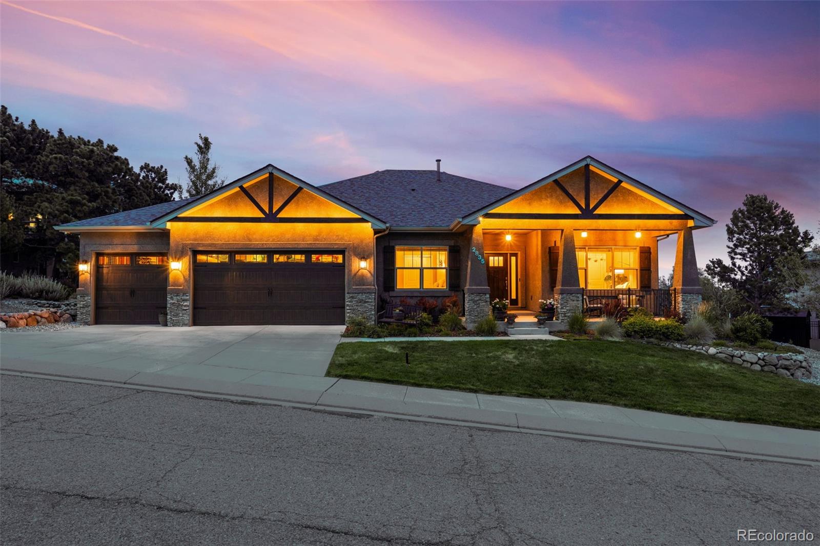 Mountain Shadows Colorado Springs Home | MLS #: 72919832835  Brogans Bluff Drive, Colorado Springs Beds: 5 Baths: 3 Price: $1,199,000