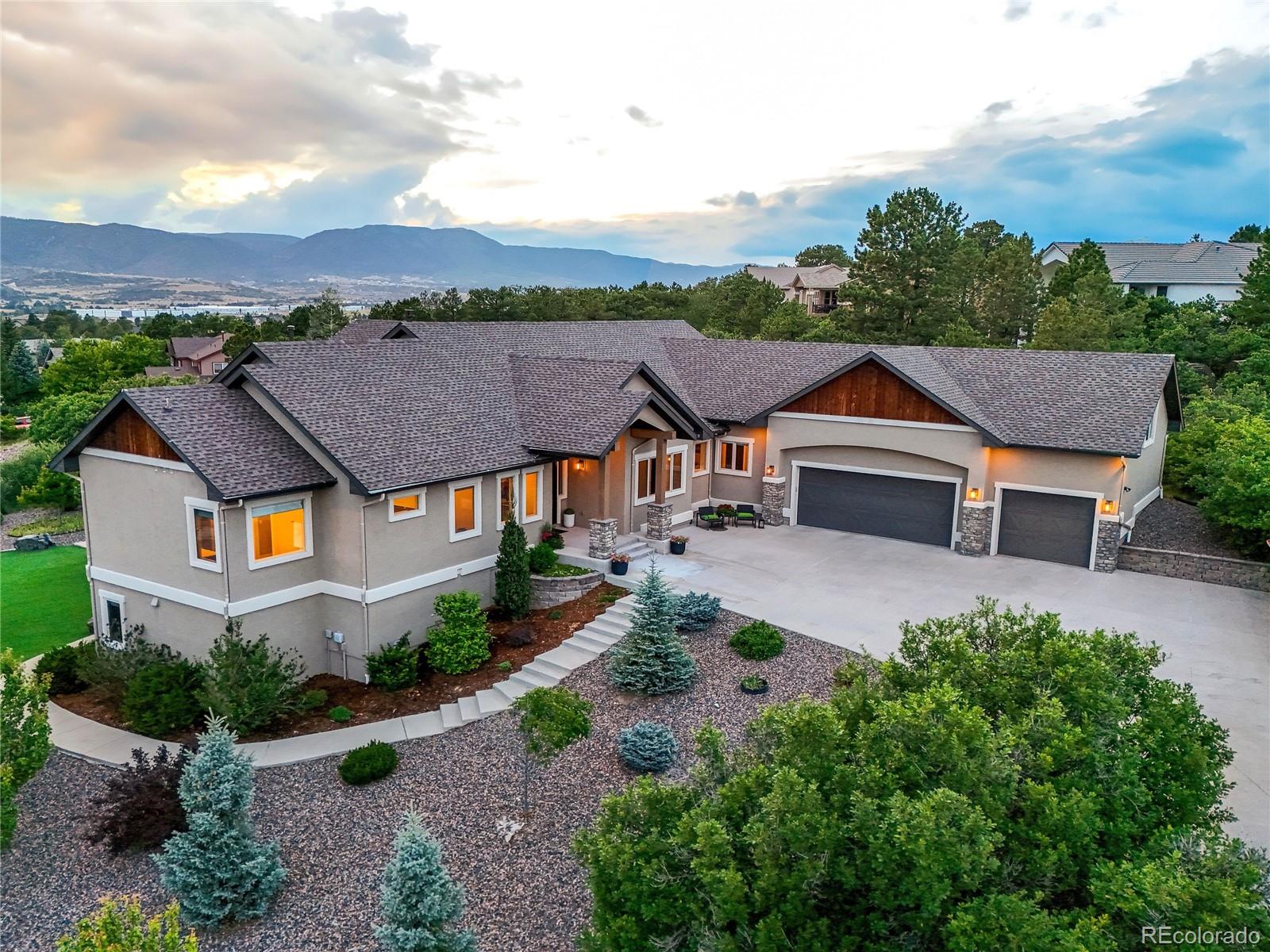  Colorado Springs Home | MLS #: 649772320  Wuthering Heights Drive, Colorado Springs Beds: 4 Baths: 5 Price: $1,300,000
