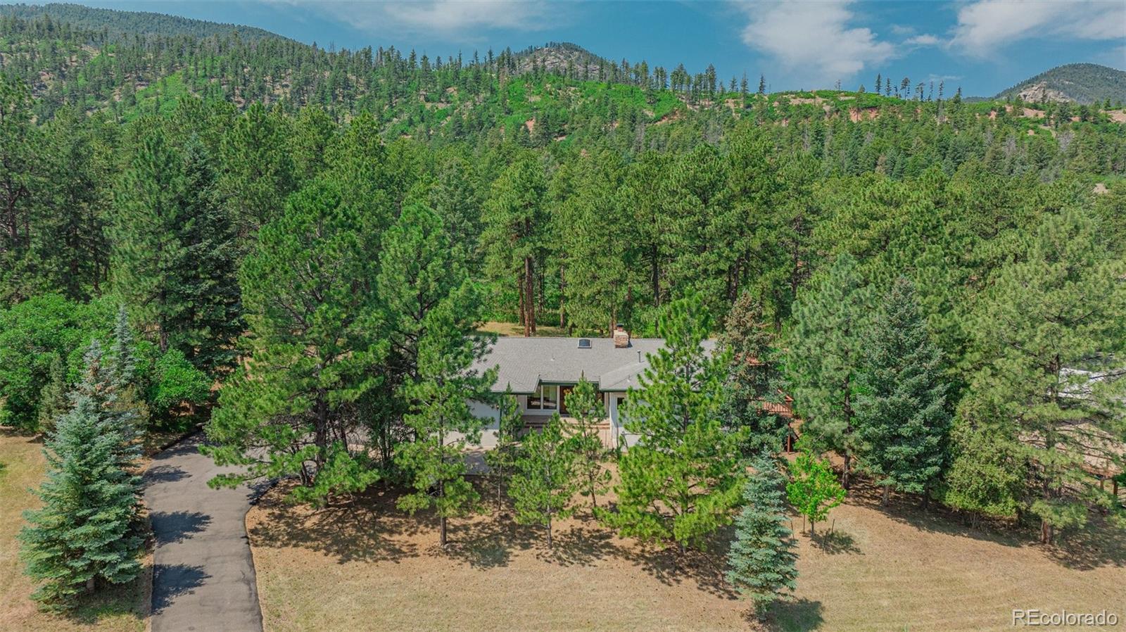 Perry Park Larkspur Home | MLS #: 87012908057  Bannock Drive, Larkspur Beds: 4 Baths: 3 Price: $799,900