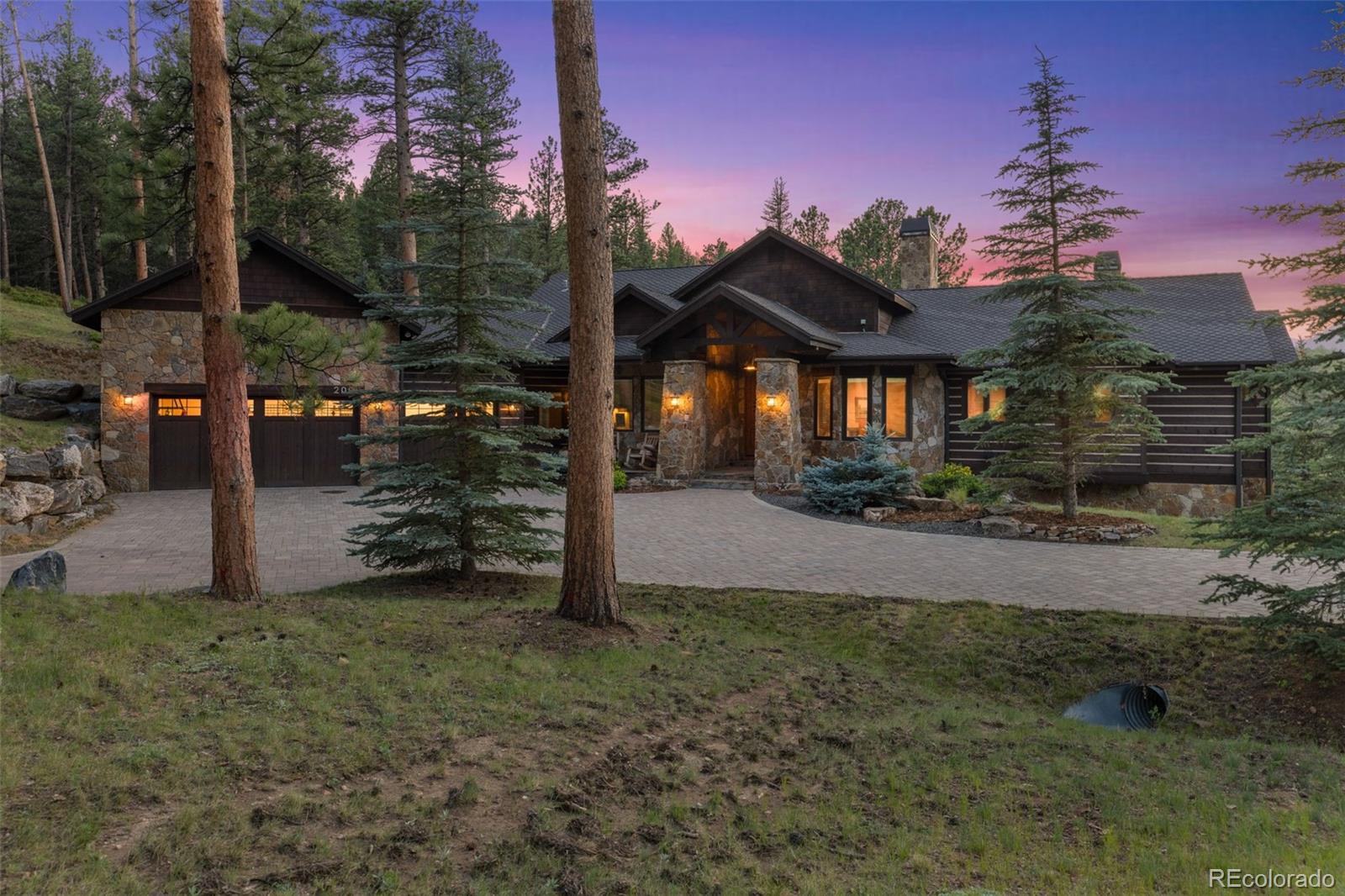  Evergreen Home | MLS #: 8965928200  Whiskey Jay Hill Road, Evergreen Beds: 4 Baths: 6 Price: $2,799,000