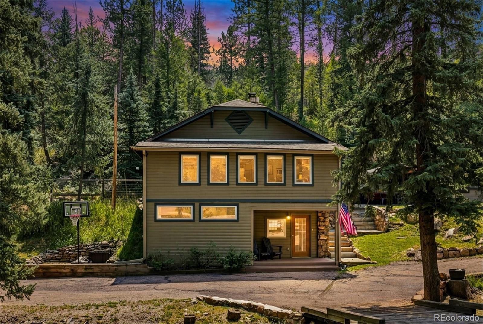  Evergreen Home | MLS #: 72703507006 S Brook Forest Road, Evergreen Beds: 4 Baths: 2 Price: $749,000