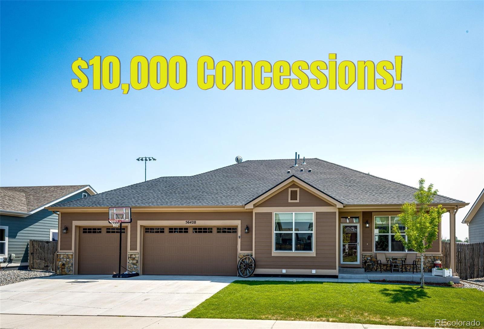  Strasburg Home | MLS #: 457443956428 E 22nd Place, Strasburg Beds: 5 Baths: 3 Price: $560,000