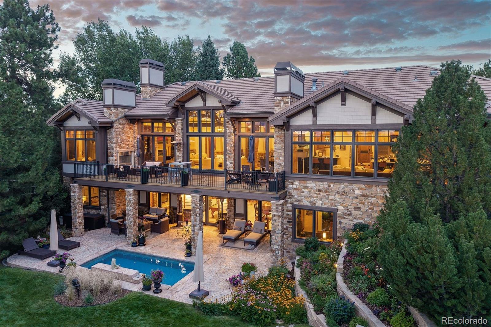 Castle Pines Village Castle Rock Home | MLS #: 94784151060  Cypress Way, Castle Rock Beds: 4 Baths: 7 Price: $3,550,000