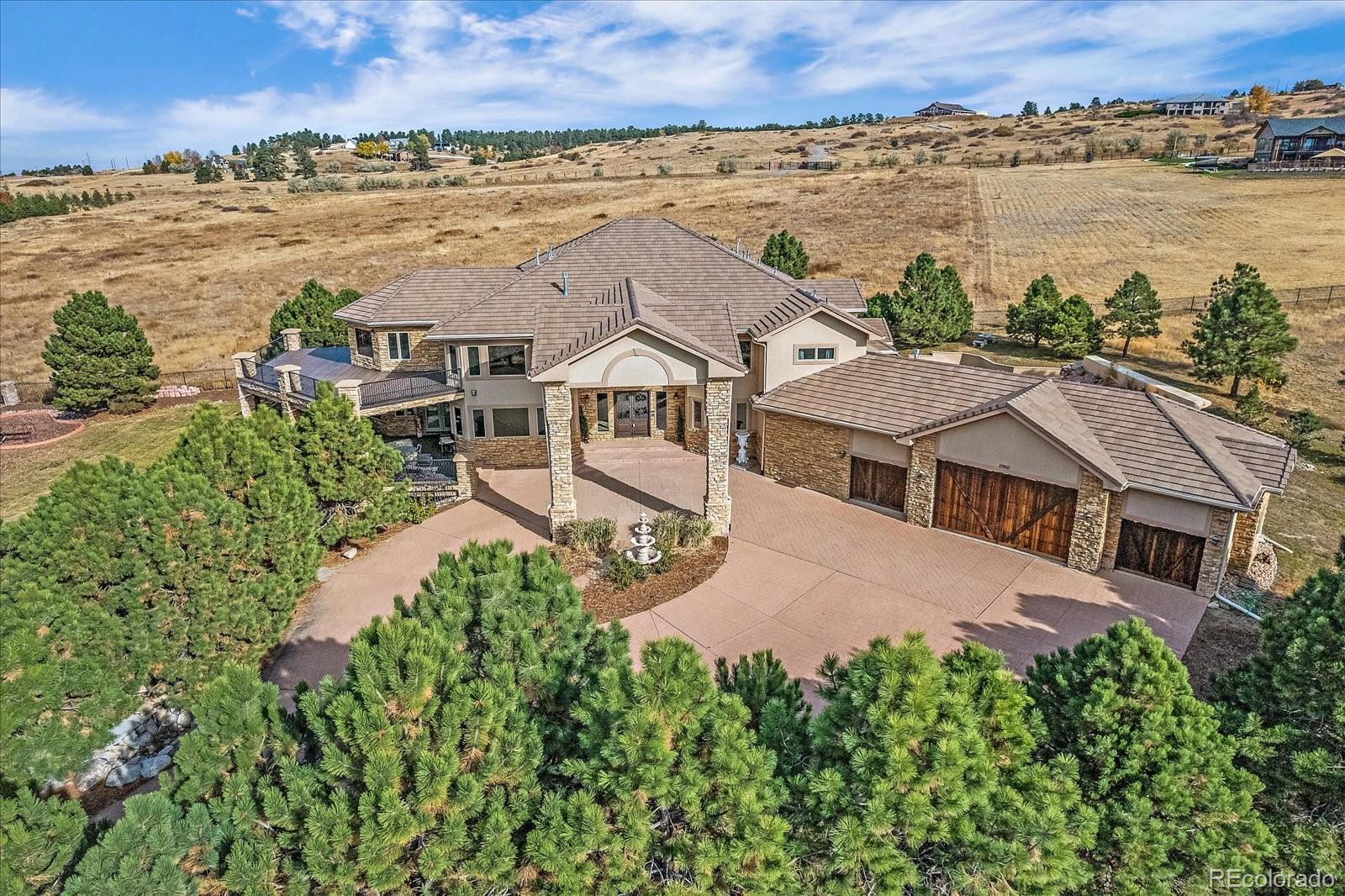 11950  Jakes Ranch Road, parker MLS: 2928480 Beds: 7 Baths: 9 Price: $2,899,000