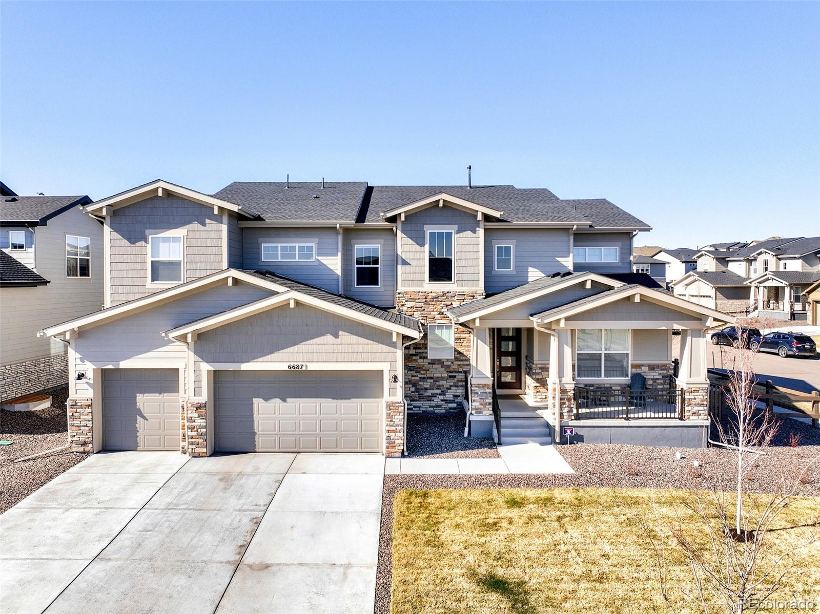6687 S White Crow Way, aurora  House Search MLS Picture