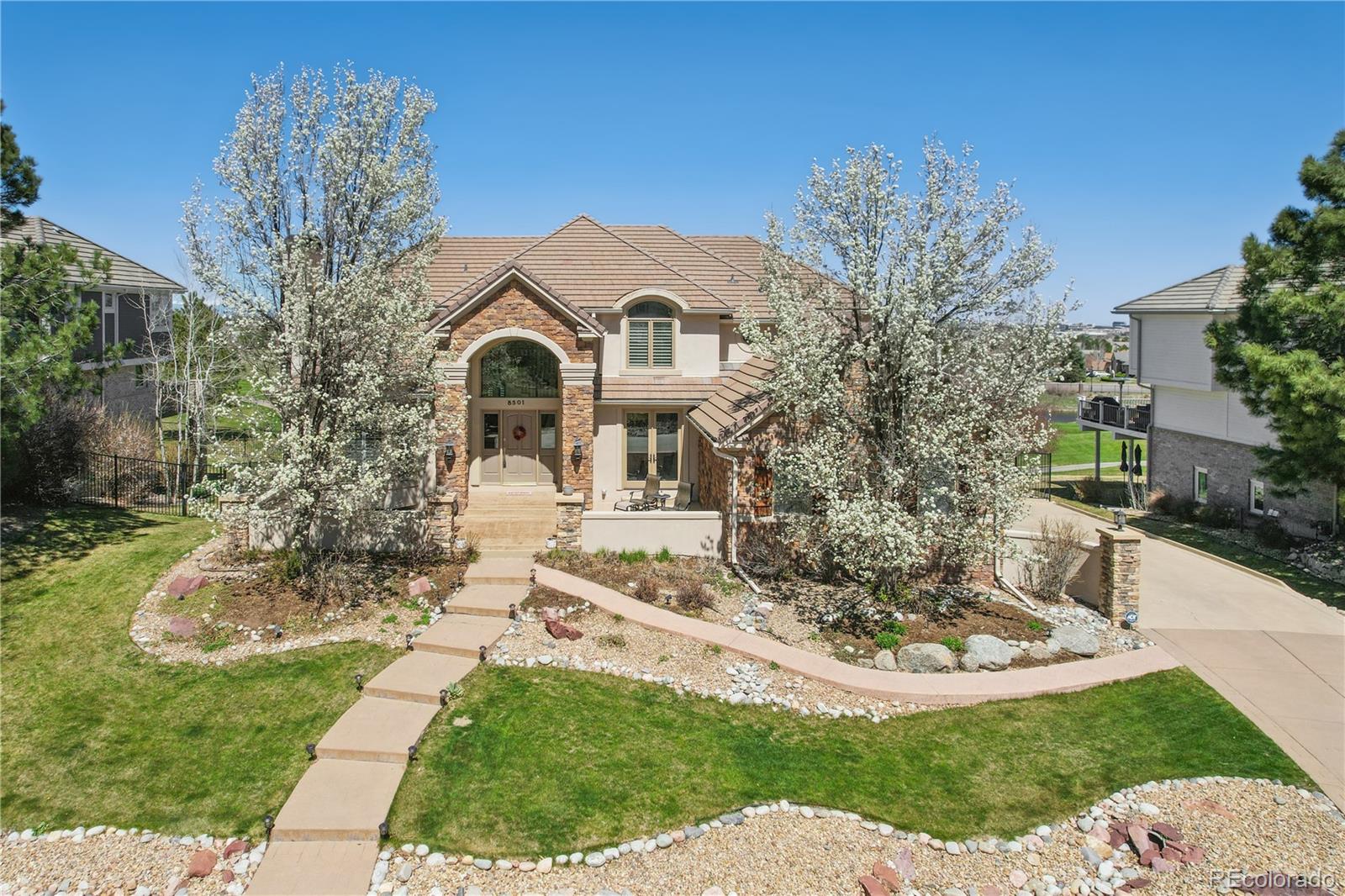 8501  Colonial Drive, lone tree MLS: 9496729 Beds: 5 Baths: 5 Price: $1,650,000