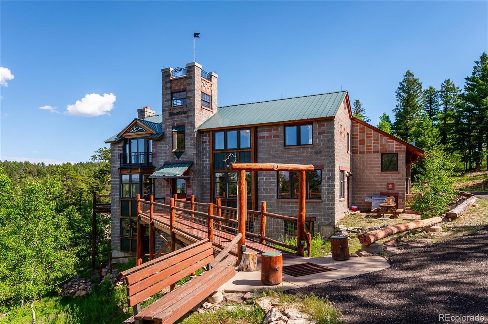 12973  Upper Ridge Road, conifer MLS: 6924800 Beds: 5 Baths: 5 Price: $1,500,000